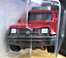 Load image into Gallery viewer, Matchbox 2018 2000 Nissan Xterra Dark Red #111 MBX Road Trip 30/35 New Long Card