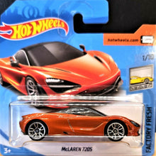 Load image into Gallery viewer, Hot Wheels 2018 McLaren 720S Orange #178 Factory Fresh 1/10 New