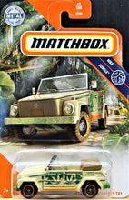 Load image into Gallery viewer, Matchbox 2020 '74 Volkswagen Type 181 Tan #67 MBX Jungle New Long Card