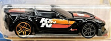 Load image into Gallery viewer, Hot Wheels 2021 Corvette C7 Z06 Convertible Black #114 HW Speed Graphics 4/10