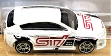 Load image into Gallery viewer, Hot Wheels 2021 Subaru WRX STI White #68 HW Speed Graphics 2/10 New Long Card