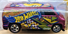 Load image into Gallery viewer, Hot Wheels 2016 Custom '77 Dodge Van Magenta #197 HW Art Cars 7/10 New
