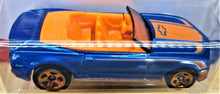 Load image into Gallery viewer, Hot Wheels 2018 Camaro Convertible Concept Blue 50th Anniversary Throwback 9/10