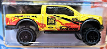 Load image into Gallery viewer, Hot Wheels 2018 '17 Ford F-150 Raptor Yellow #175 HW Hot Trucks 6/10 New
