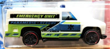 Load image into Gallery viewer, Hot Wheels 2019 HW Rapid Responder White #123 HW Rescue 6/10 New Long Card