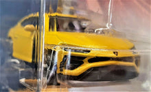 Load image into Gallery viewer, Majorette 2019 Lamborghini Urus Yellow #219 Premium Cars New Long Card