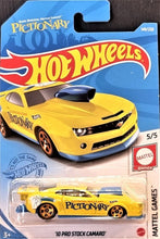Load image into Gallery viewer, Hot Wheels 2021 '10 Pro Stock Camaro Yellow #149 Mattel Games 5/5 New Long Card