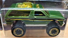 Load image into Gallery viewer, Hot Wheels 2018 Chevy Blazer 4x4 Green 100 Years of Chevy Trucks 5/8 New