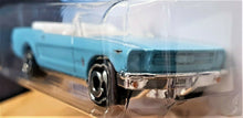 Load image into Gallery viewer, Hot Wheels 2020 '65 Ford Mustang Convertible Light Blue #59 HW Screen Time 5/10