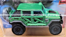 Load image into Gallery viewer, Hot Wheels 2018 '17 Jeep Wrangler Green #176 HW Hot Trucks 8/10 New