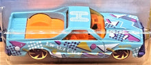 Load image into Gallery viewer, Hot Wheels 2021 '80 El Camino Sky Blue #44 HW Art Cars 3/10 New Long Card