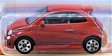 Load image into Gallery viewer, Matchbox 2021 2019 Fiat 500 Turbo Red MBX Metro #19/100 New Long Card