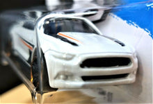 Load image into Gallery viewer, Hot Wheels 2016 2015 FORD MUSTANG GT White #121 MUSCLE MANIA 1/10 New