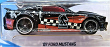 Load image into Gallery viewer, Hot Wheels 2018 '07 Ford Mustang Black #165 Checkmate 3/9 New