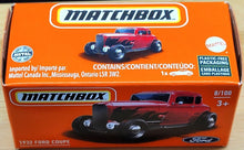 Load image into Gallery viewer, Matchbox 2021 1932 Ford Coupe Red MBX Highway 8/100 New Sealed Box