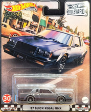 Load image into Gallery viewer, Hot Wheels 2021 '87 Buick Regal GNX Dark Grey Hot Wheels Boulevard #30 New