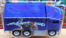 Load image into Gallery viewer, Hot Wheels 2021 Hiway Hauler 2 Purple Pop Culture Marvel 4/5 New - Taskmaster
