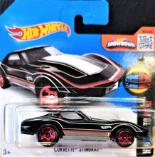 Load image into Gallery viewer, Hot Wheels 2016 CORVETTE STINGRAY #58 Black HW MILD TO WILD 3/10 NEW