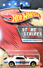 Load image into Gallery viewer, Hot Wheels 2020 '68 Mercury Cougar White Stars & Stripes 10/10 New Long Card