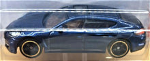 Load image into Gallery viewer, Matchbox 2018 Porsche Panamera Dark Blue #26 MBX Road Trip 17/35 New Long Card