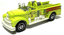 Load image into Gallery viewer, Matchbox 2020 Seagrave Fire Truck Neon Yellow #26 MBX City New Sealed Box