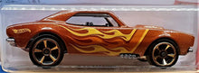 Load image into Gallery viewer, Hot Wheels 2020 '67 Camaro Copper #231 HW Flames 4/10 New Long Card