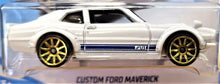 Load image into Gallery viewer, Hot Wheels 2018 Custom Ford Maverick White #97 Factory Fresh 4/10 New