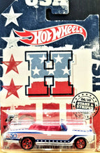 Load image into Gallery viewer, Hot Wheels 2018 50th Anniversary 1967 Pontiac GTO White Stars & Stripes 6/10 New