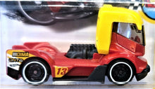 Load image into Gallery viewer, Hot Wheels 2017 Rig Heat Pearl Red #5/10 Legends Of Speed New Long Card