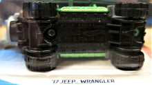 Load image into Gallery viewer, Hot Wheels 2018 '17 Jeep Wrangler Green #176 HW Hot Trucks 8/10 New