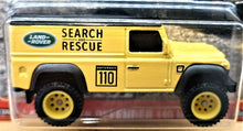 Load image into Gallery viewer, Hot Wheels 2020 Land Rover Defender 110 Hard Top Yellow Wild Terrain 4/5 New