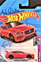 Load image into Gallery viewer, Hot Wheels 2021 Jaguar XE SV Project 8 Red #85 HW Torque 1/5 New Long Card