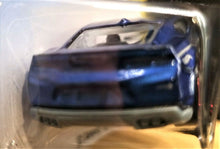 Load image into Gallery viewer, Hot Wheels 2019 '18 Camaro SS Dark Blue #26 HW Speed Graphics 3/10 New Long Card