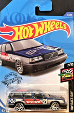 Load image into Gallery viewer, Hot Wheels 2020 Volvo 850 Estate Dark Blue #57 HW Race Day 2/10 New Long Card