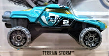 Load image into Gallery viewer, Hot Wheels 2017 Terrain Storm Teal Blue #86 HW Snow Stormers 1/5 New