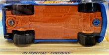 Load image into Gallery viewer, Hot Wheels 2018 '70 Pontiac Firebird Satin Blue #288 HW 50th Race Team 6/10 New