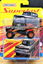Load image into Gallery viewer, Matchbox 2020 1968 Dodge D200 Black #11 Superfast New