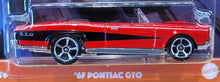 Load image into Gallery viewer, Hot Wheels 2021 '67 Pontiac GTO Red Hot Wheels Convertibles 6/10 New