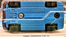 Load image into Gallery viewer, Hot Wheels 2021 1985 Honda CR-X Black #90 HW Speed Graphics 3/10 New Long Card