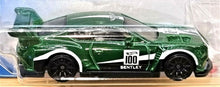 Load image into Gallery viewer, Hot Wheels 2021 2018 Bentley Continental GT3 Racing Green #133 HW Race Day 7/10