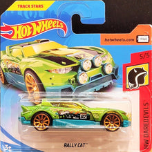 Load image into Gallery viewer, Hot Wheels 2018 Rally Cat Green #5/5 HW Daredevils 5/5 New