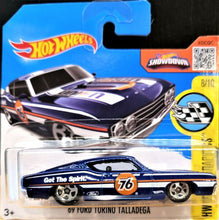 Load image into Gallery viewer, Hot Wheels 2016 '69 Ford Torino Talladega Blue #183 HW Speed Graphics 8/10 New