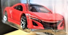 Load image into Gallery viewer, Hot Wheels 2021 '17 Acura NSX Red #148 HW Turbo 5/5 New Long Card