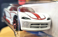 Load image into Gallery viewer, Hot Wheels 2018 Dodge Viper RT/10 White 50th Anniversary Throwback 7/10 New