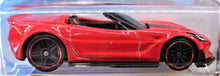 Load image into Gallery viewer, Hot Wheels 2019 Corvette C7 Z06 Convertible Red #95 HW Roadsters 5/5 New