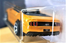 Load image into Gallery viewer, Matchbox 2019 '18 Ford Mustang Convertible Light Orange #4 MBX Road Trip 1/20