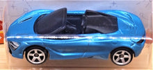 Load image into Gallery viewer, Matchbox 2021 McLaren 720S Spider Blue MBX Showroom #20/100 New Long Card