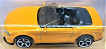 Load image into Gallery viewer, Matchbox 2019 '18 Ford Mustang Convertible Light Orange #4 MBX Road Trip 1/20