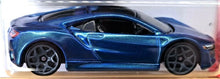 Load image into Gallery viewer, Hot Wheels 2016 '17 Acura NSX #108 Blue THEN and NOW Series 8/10 New