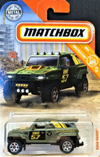 Load image into Gallery viewer, Matchbox 2018 Ridge Raider Matte Olive Green #125 MBX Construction 20/20 New